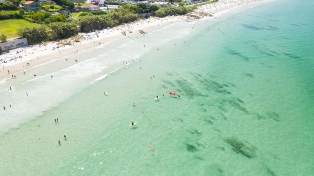 Playa de Patos, en Nigrán (Pontevedra).