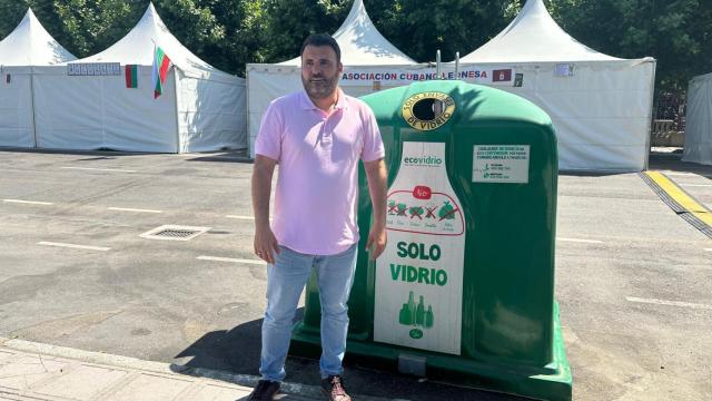 Campaña de reciclaje de vidrio en las fiestas de San Juan