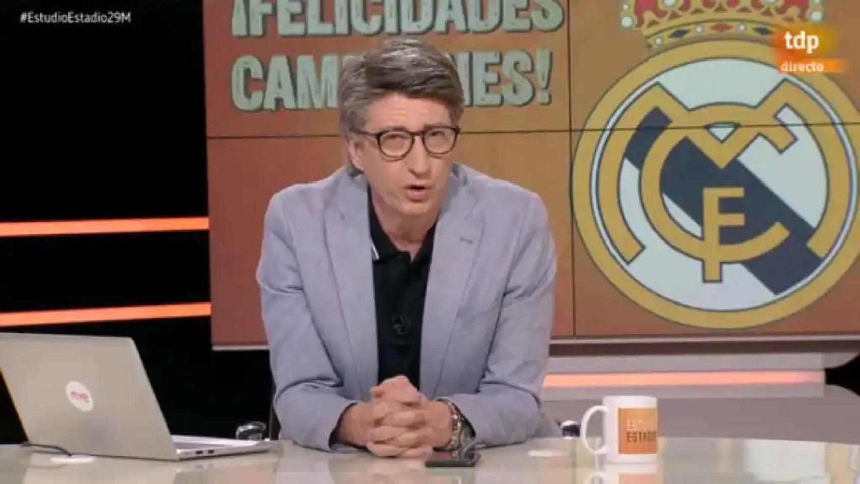 El periodista Juan Carlos Rivero