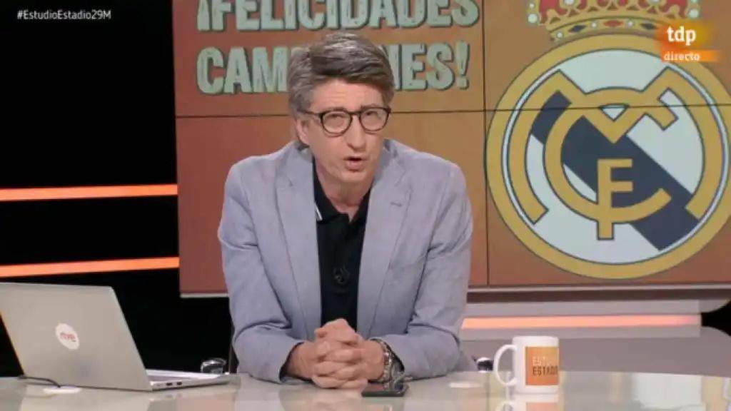 El periodista Juan Carlos Rivero