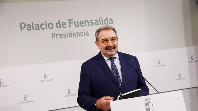 El consejero de Sanidad de Castilla-La Mancha, Jesús Fernández Sanz.