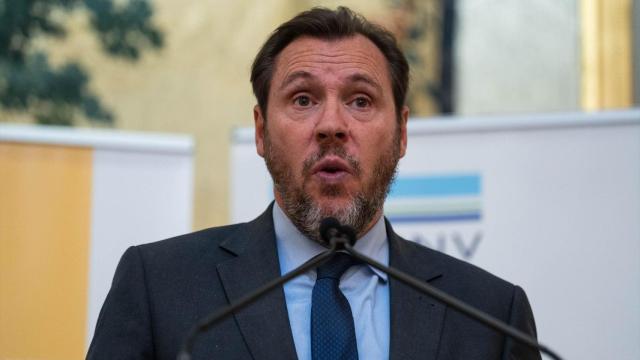 Óscar Puente interviene  en la Asamblea General de la Asociación de Navieros Españoles (Anave).