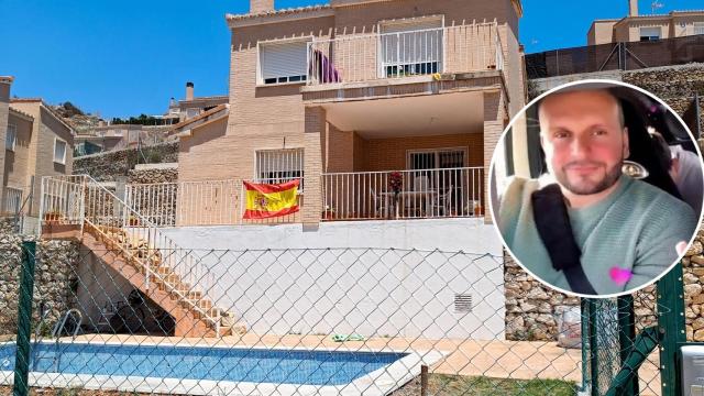 Vivienda okupada por los presuntos asesinos en Gata de Gorgos.