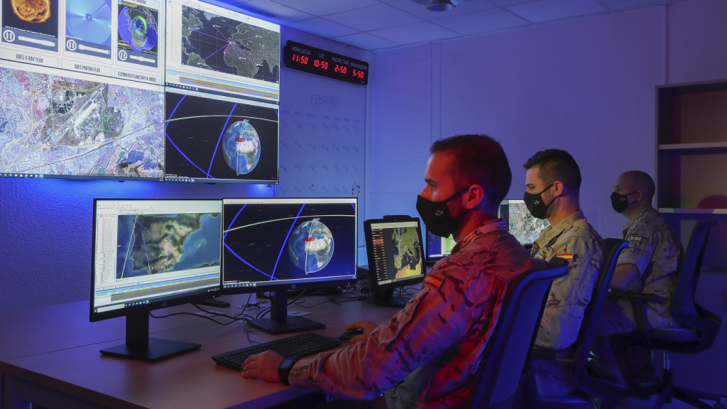 Centro de operaciones de COVE en Torrejón de Ardoz (Madrid)