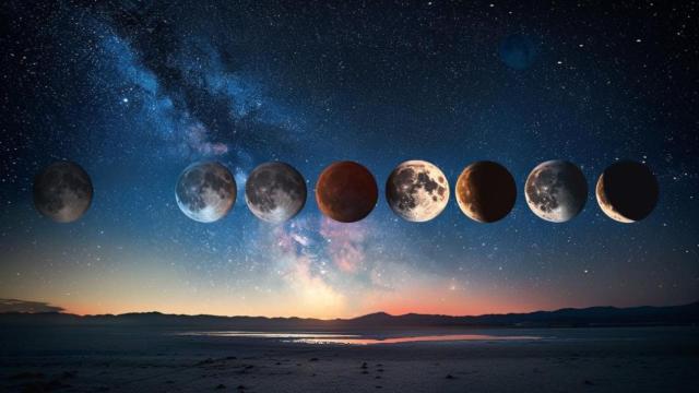 Calendario lunar del mes de julio 2024