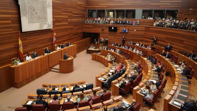 Imagen del debate del estado de la Comunidad que se celebra este miércoles en las Cortes