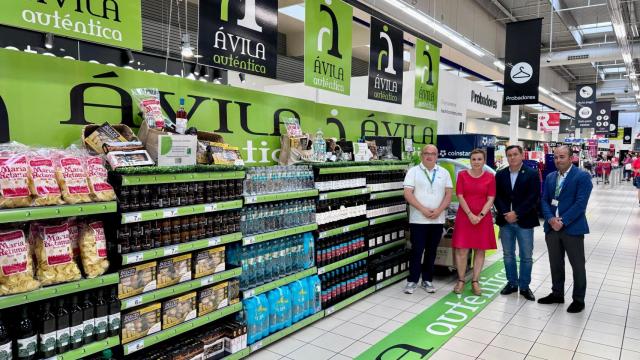 Presentación del lineal de Ávila Auténtica en Carrefour.