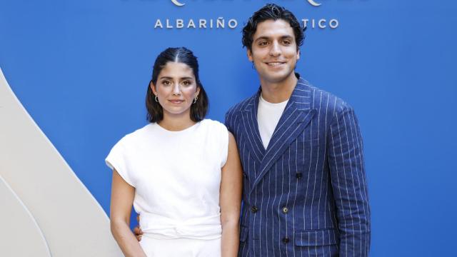 María G de Jaime y Tomás Páramo hace unos días en un acto de Mar de Frades