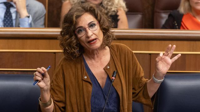 La vicepresidenta segunda y ministra de Hacienda, María Jesús Montero.