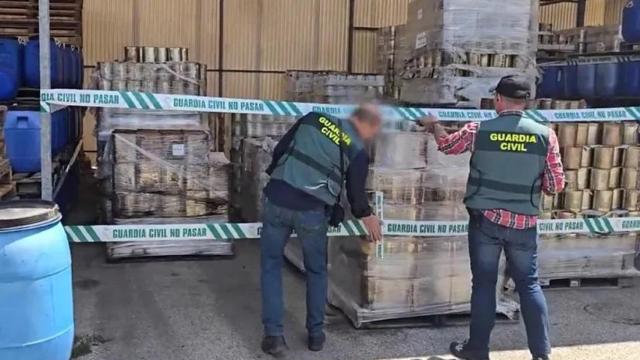 Imagen de la operación policial.