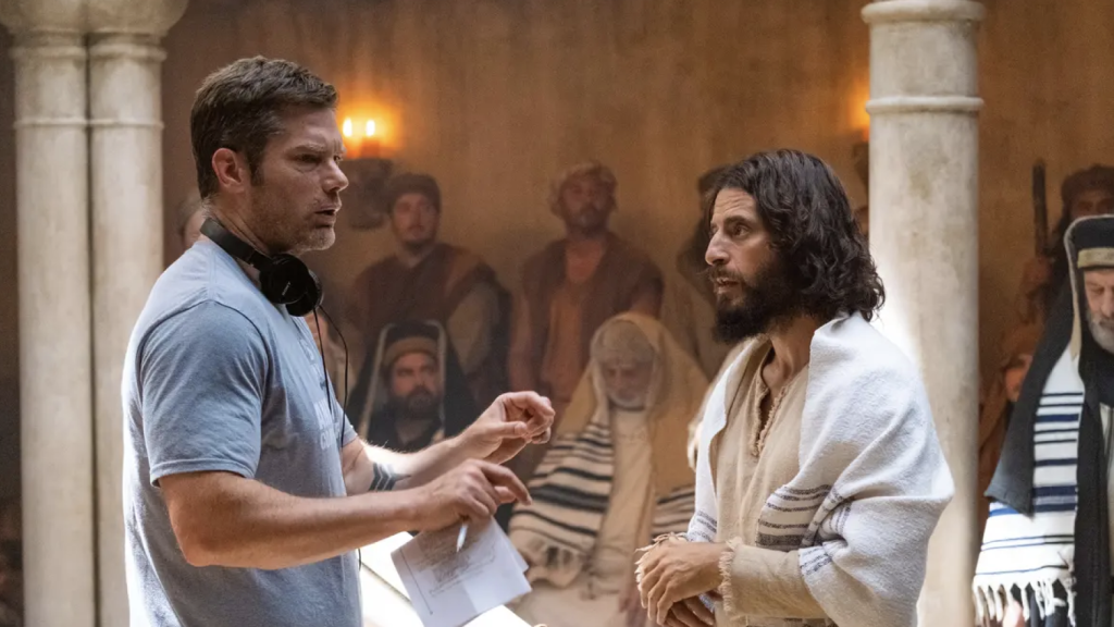 Dallas Jenkins on the set of 'The Chosen'