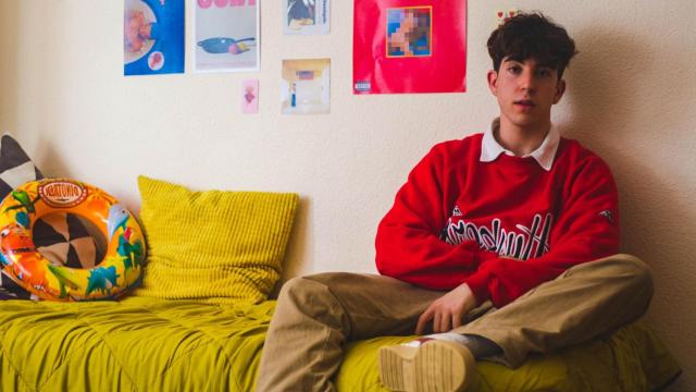 Jassy Ojeda en su habitación