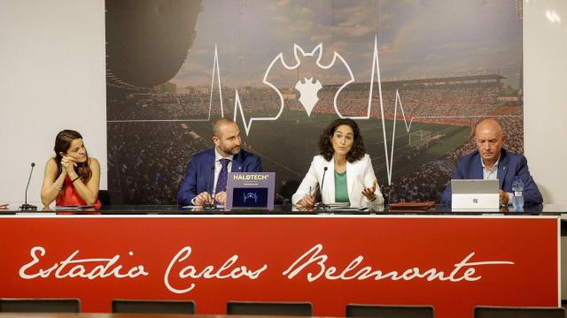 Presentación de la nueva campaña de colaboración entre Globalcaja y el Albacete Balompié.