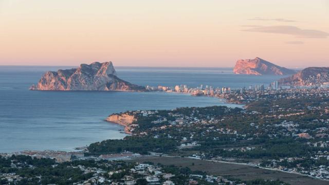 Amanecer en Teulada Moraira.