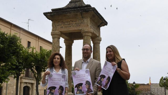 El alalde de Ciudad Rodrigo, Marcos Iglesias, presenta el programa de las Jornadas Napoleónicas
