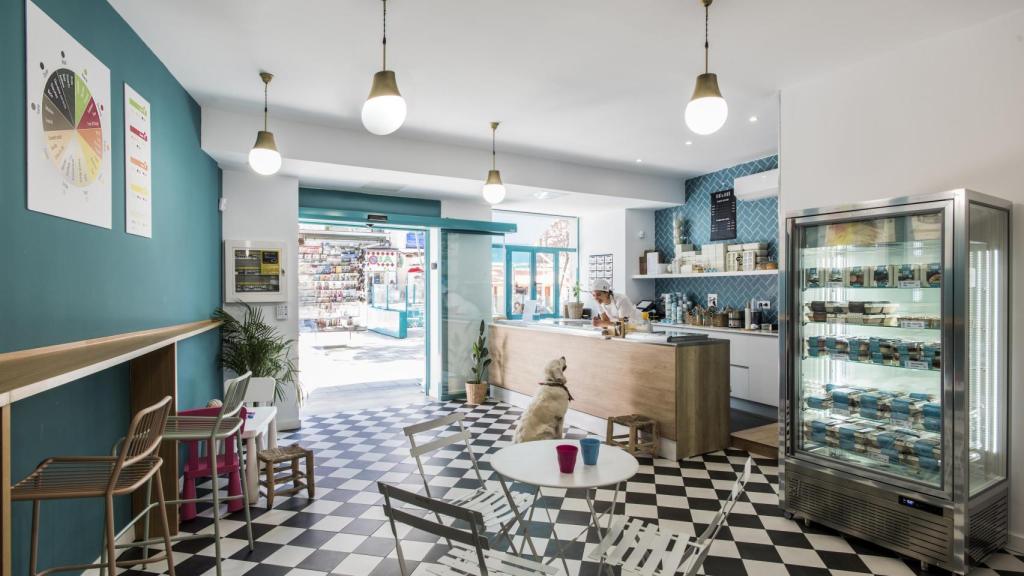 Imagen de archivo de una cafetería 'pet friendly'