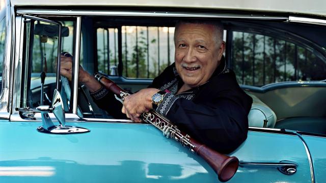 Paquito D'Rivera con su clarinete