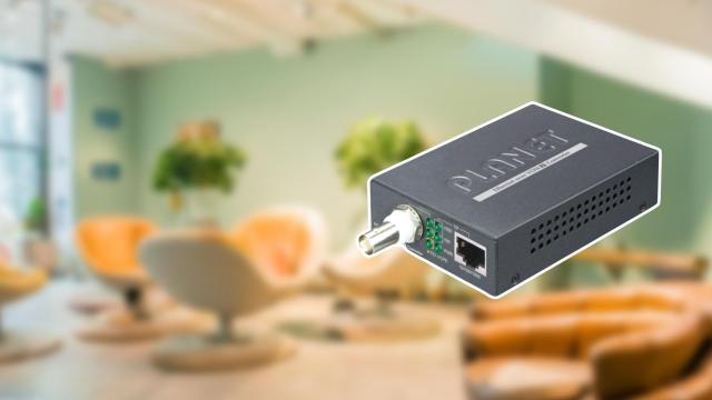 Conector Cable coaxial - Ethernet
