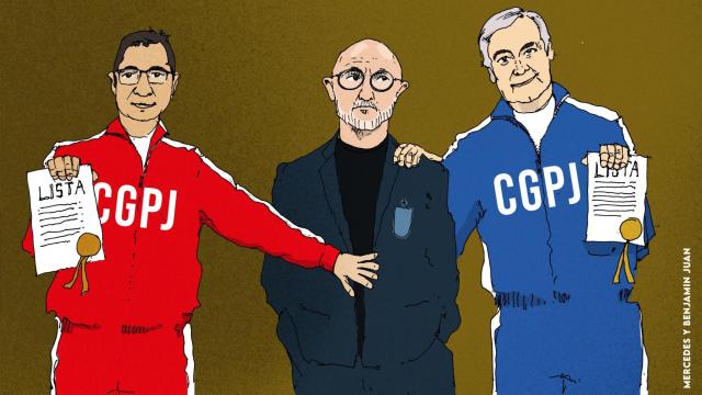 CGPJ. Lista de convocados