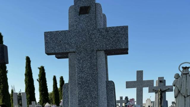 Robo en el cementerio de Noblejas (Toledo). Foto: Redes sociales de Ángel Antonio Luengo, teniente de alcalde del municipio.