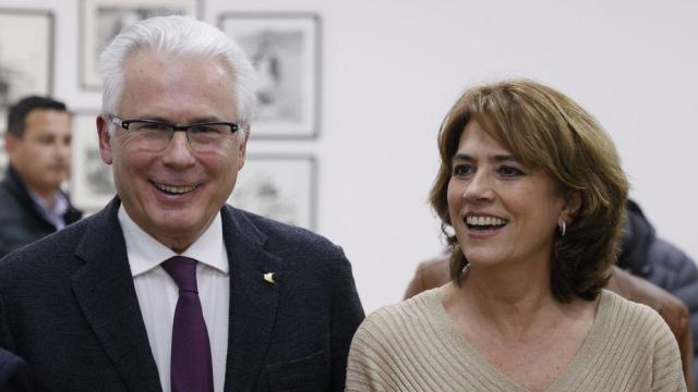 Baltasar Garzón y Dolores Delgado, en una imagen de archivo./