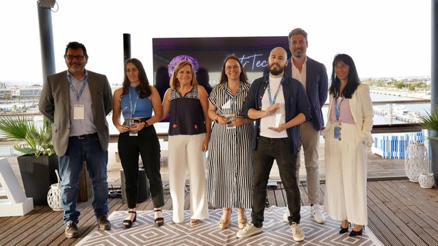 Las tres startups ganadoras: Comart Culture Management, Dimmensium Labs y Undigital Atelier