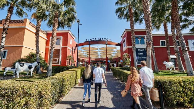 El centro comercial Plaza Mayor
