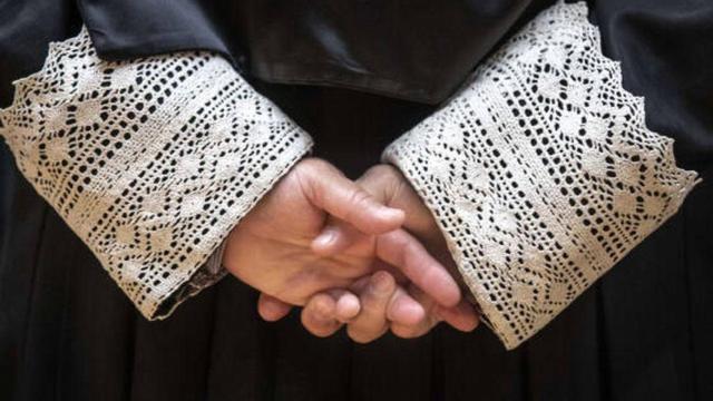 Detalle de una toga.