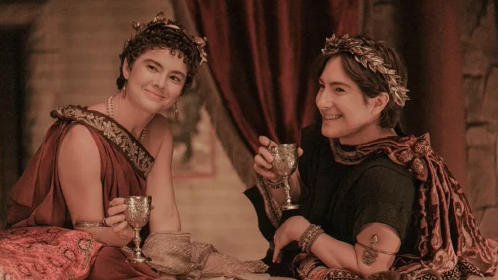 Pilate and his wife in 'The Chosen'