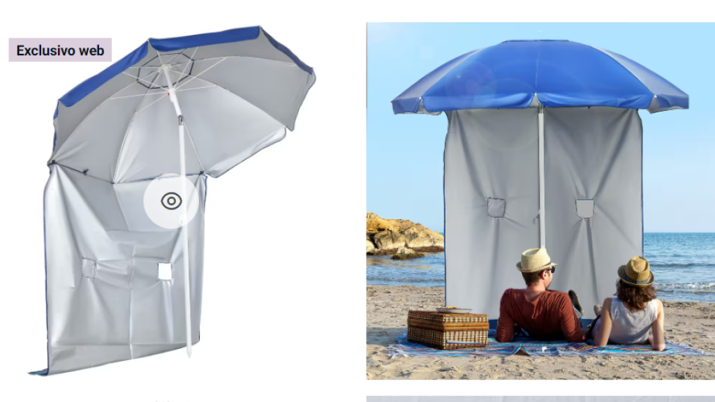 Sombrilla de playa Outsunny.