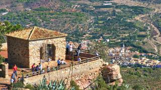 Ermita de la Santa Creu en el mirador El Garbí (Valencia). Turisme GVA