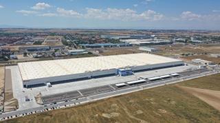 La plataforma logística de Alcampo en Illescas (Toledo) da sus primeros pasos.