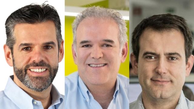 Fernando Encinar, Jesús Encinar y César Oteiza, fundadores de Idealista.