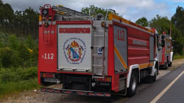 Imagen de archivo de un camión de bomberos.