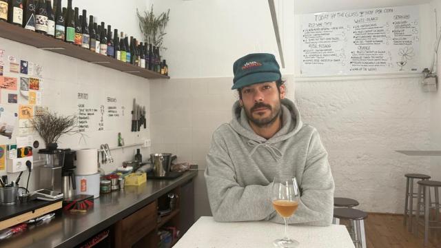 Uno de los socios del Gluglú de A Coruña.