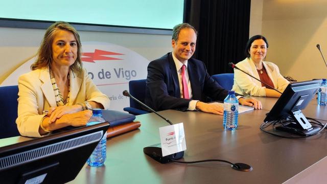 El presidente del Puerto de Vigo, Carlos Botana.