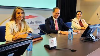 El presidente del Puerto de Vigo, Carlos Botana.