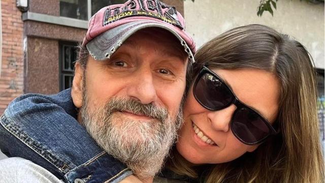 José Luis Gil y su hija, Irene, en una imagen compartida en redes sociales.