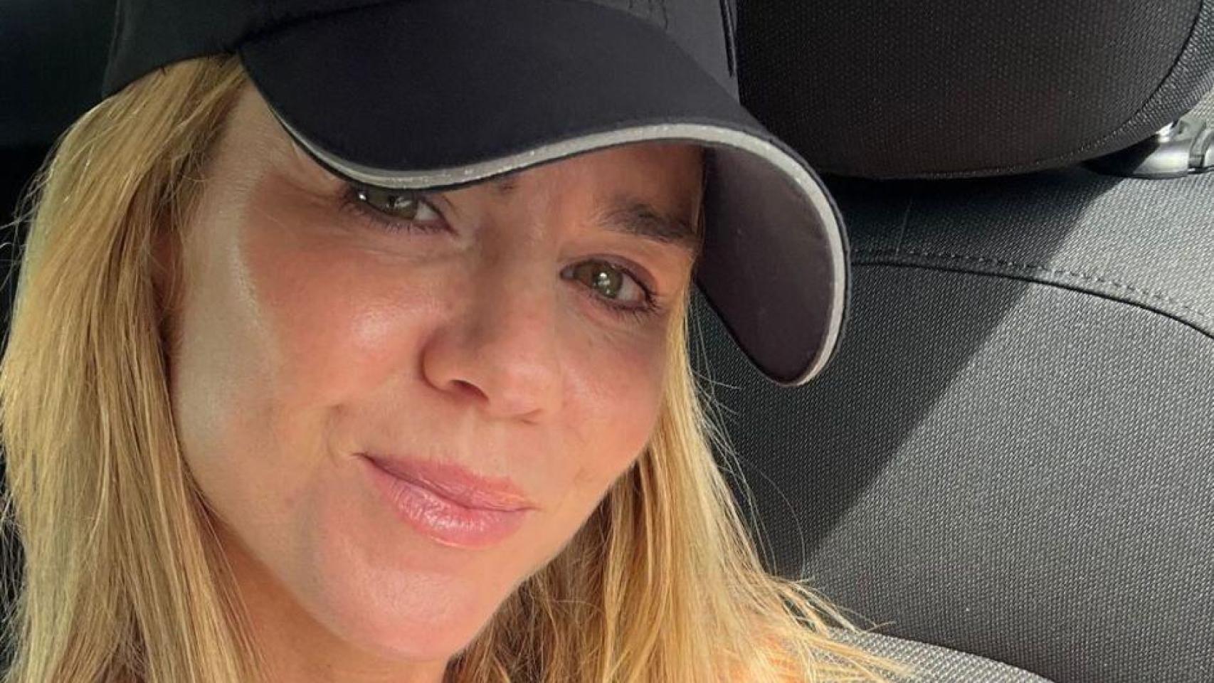 La cara de felicidad de Amelia Bono por el alegrón que le han dado sus hijos