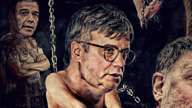 Puigdemont, a galeras.