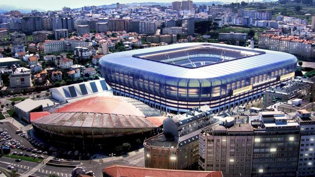 Simulaciónde cómo sería el nuevo estadio de Riazor
