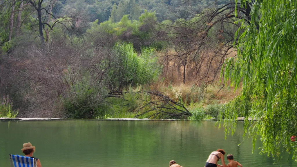 Charca de La Llana, en Jimera de Líbar.