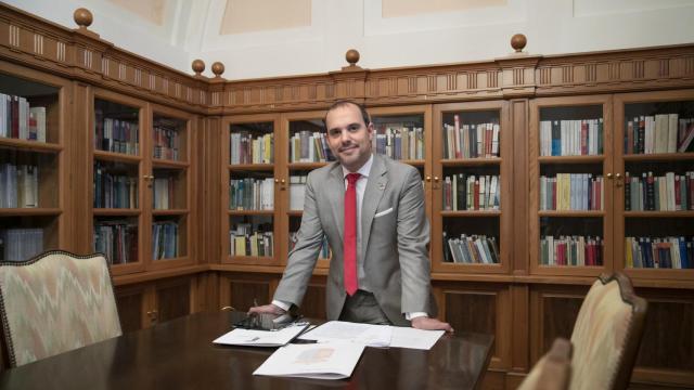 Pablo Bellido, presidente de las Cortes de Castilla-La Mancha.