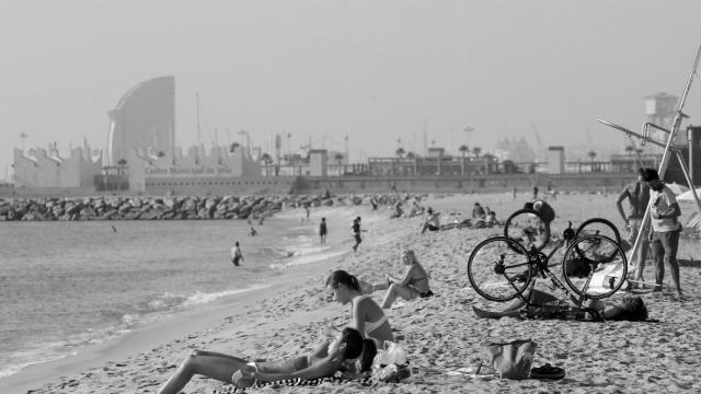 Playa de la Barceloneta.