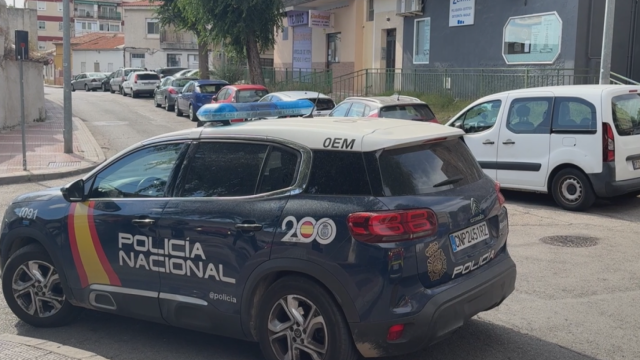 La Policía Nacional en Parla.