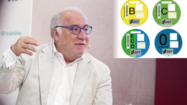 El director de la DGT, Pere Navarro, durante su encuentro en EL ESPAÑOL.