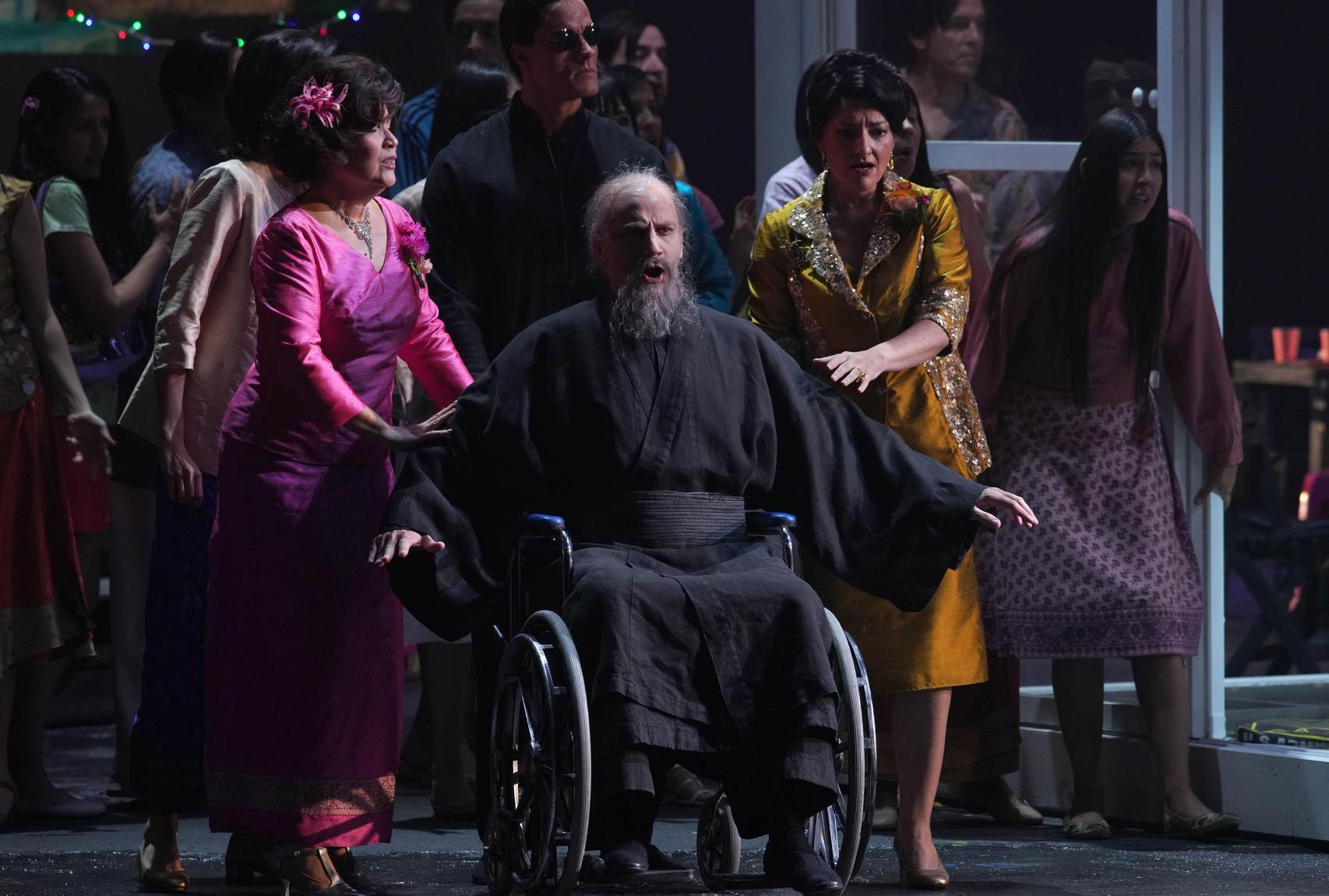 Escena de 'Madama Butterfly' en el Teatro Real. Foto: Javier del Real
