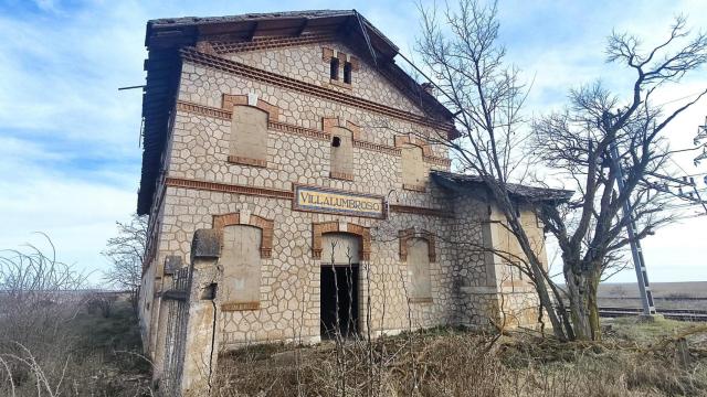 La estación de tren de Villalumbroso