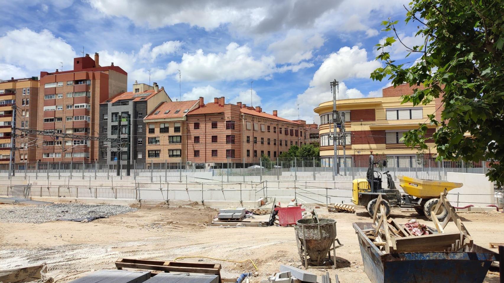 Obras para el paso inferior ya ejecutado de Padre Claret dentro del convenio de integración.