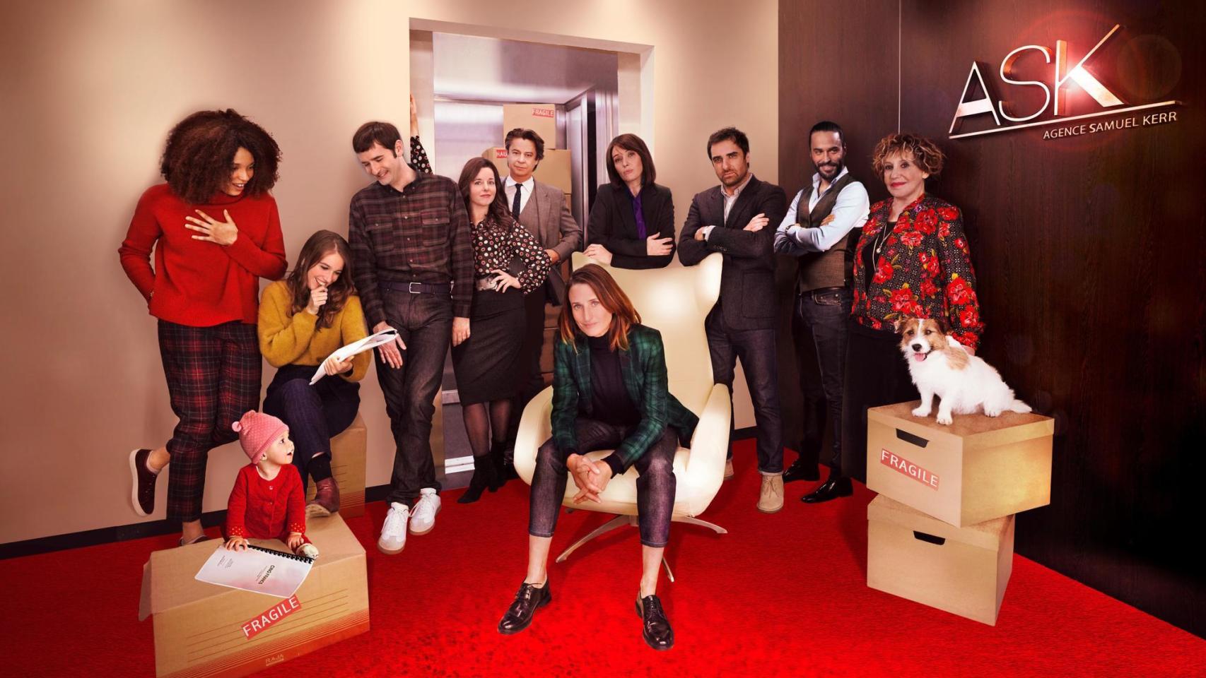 Imagen de la serie francesa 'Call My Agent'.